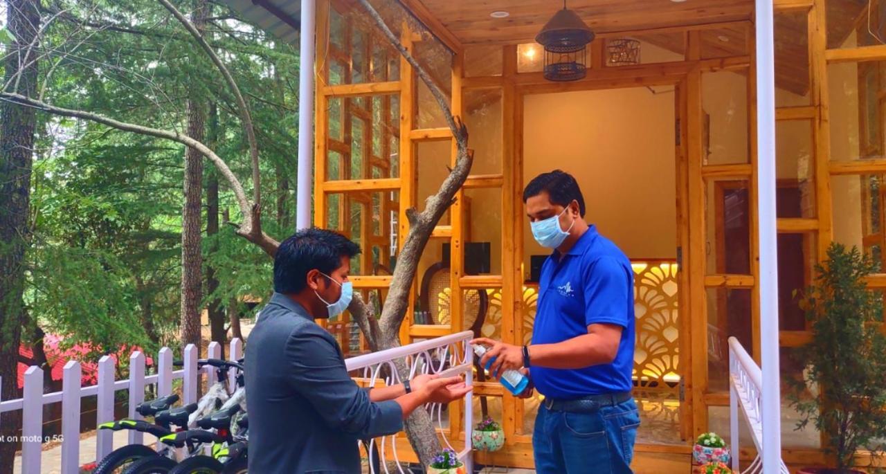 Aamod At Shoghi Luxury Cottage Resort ชิมลา ภายนอก รูปภาพ